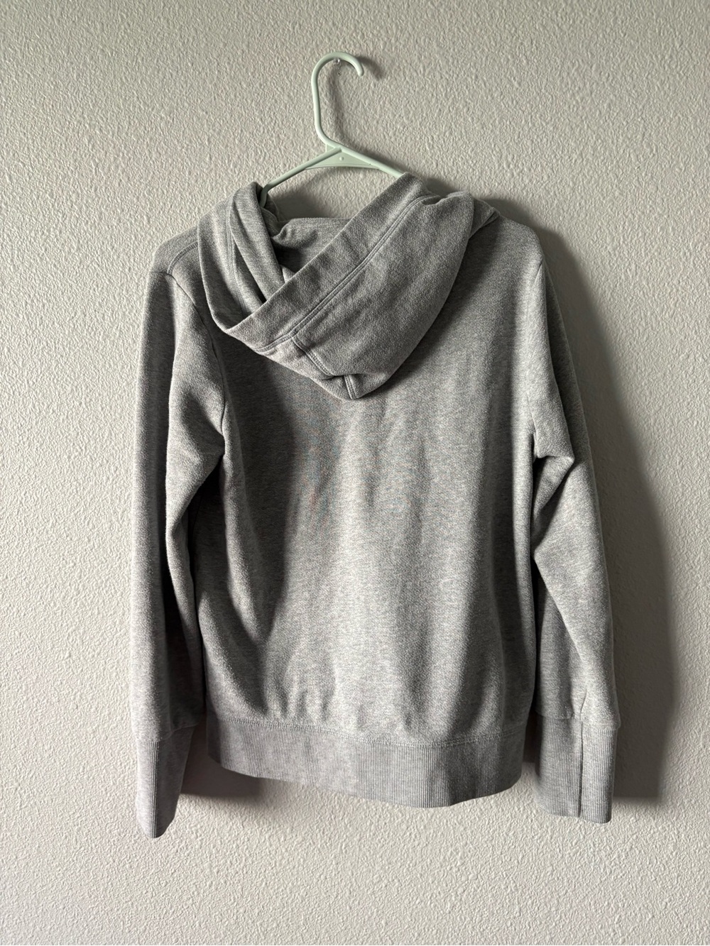 Tommy Hilfiger Heather Gray Full-Zip Hoodie with Logo - Picture 7 of 8